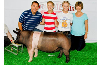 13 CHampion Purebred Barrow NBS Junior Barrow Classic