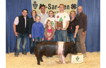 13 CHampion Purebred Barrow NBS Junior Barrow Classic