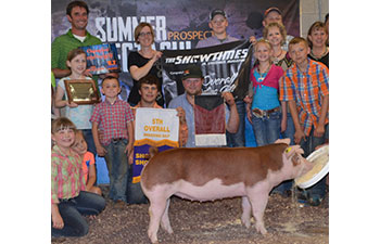 13 CHampion Purebred Barrow NBS Junior Barrow Classic